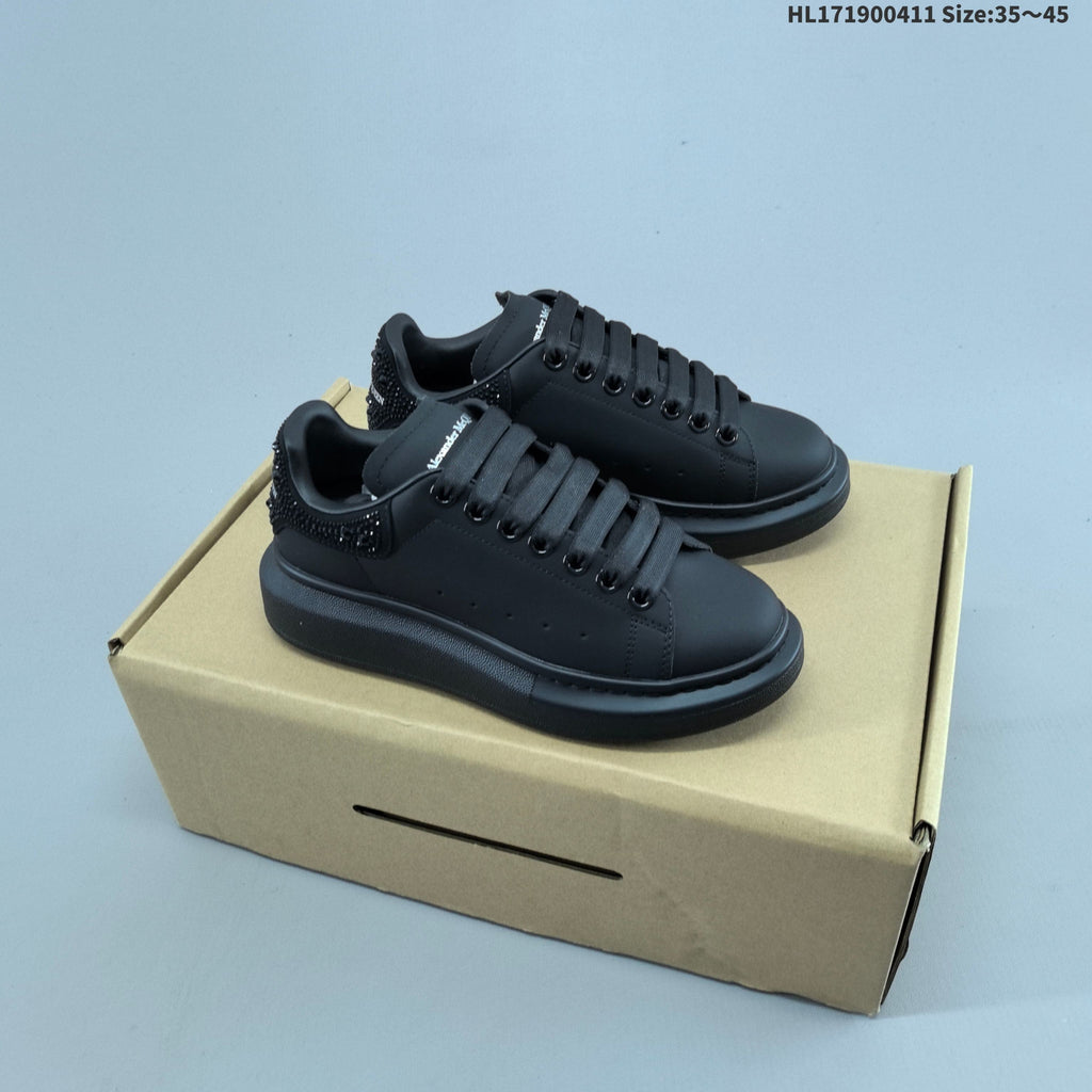 Alexander McQueen EC1 Low-Top Sneakers, Black