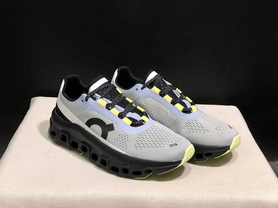 On Cloudmonster Sneakers in Fossil Gray