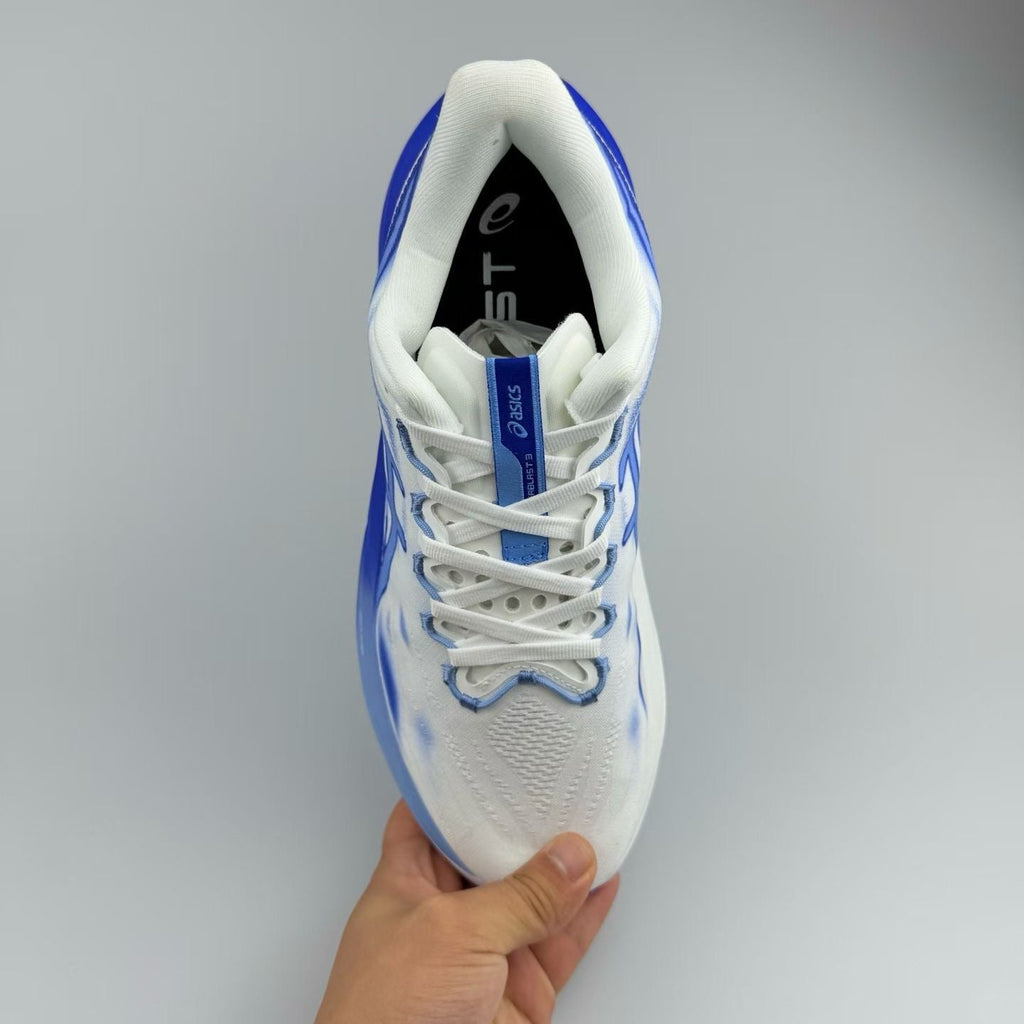 ASICS GEL-KAYANO 14 White Blue Running Sneakers 1013A177-600