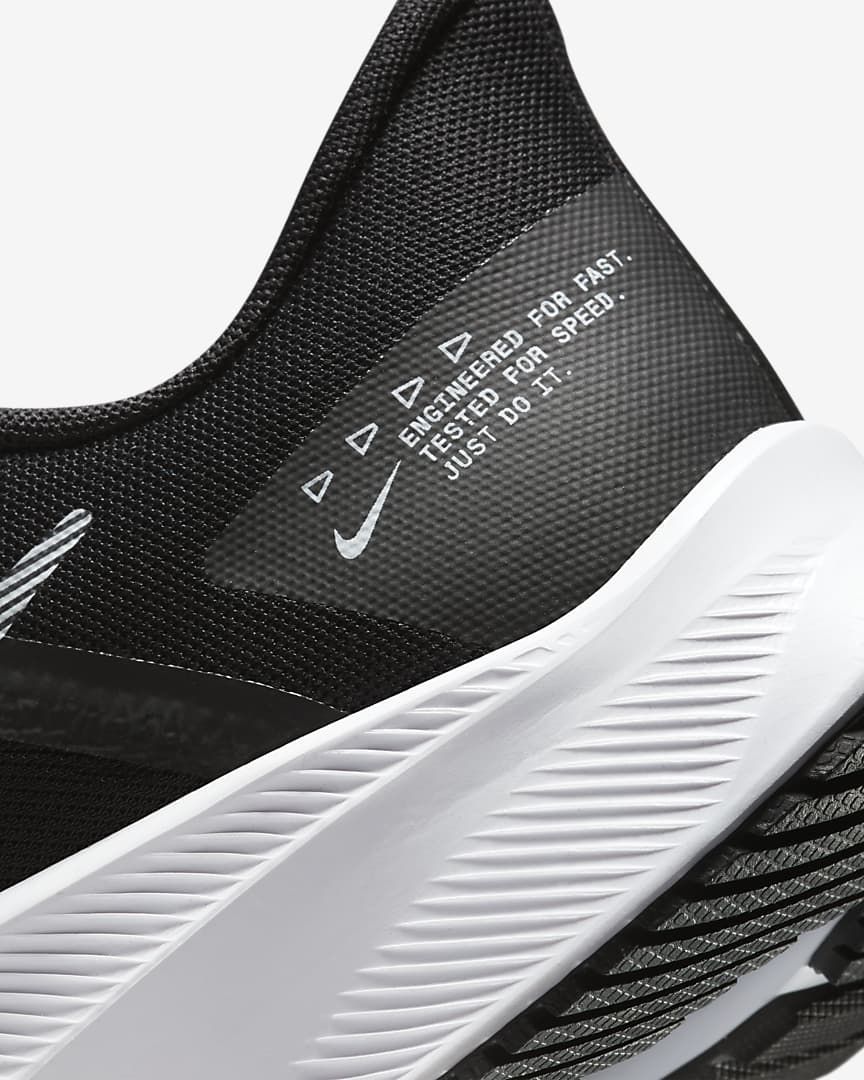 Nike Quest 4 Running Shoes Black White DA1105-002