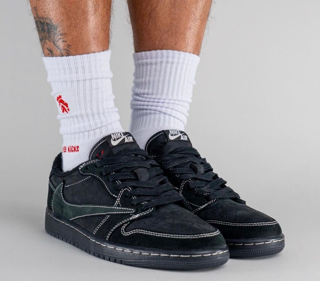 Jordan 1 Low OG Travis Scott Black Sneakers DM7866-001
