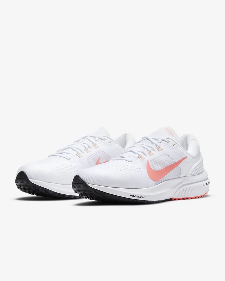 Nike Air Zoom Vomero 15 Running Shoes White Coral CU1856-102