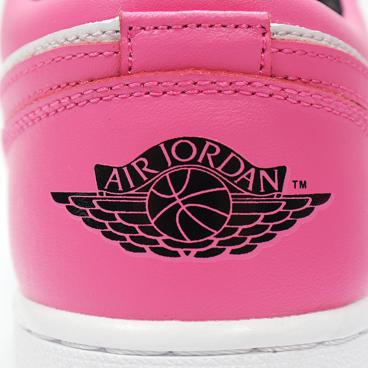 Jordan 1 Low Black Pink White Sneakers 554723-106