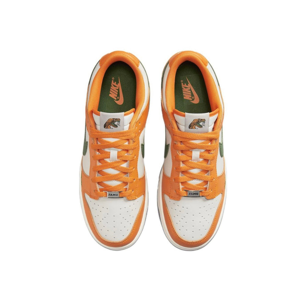 Nike Dunk Low Florida A&M White Orange DR6188-800