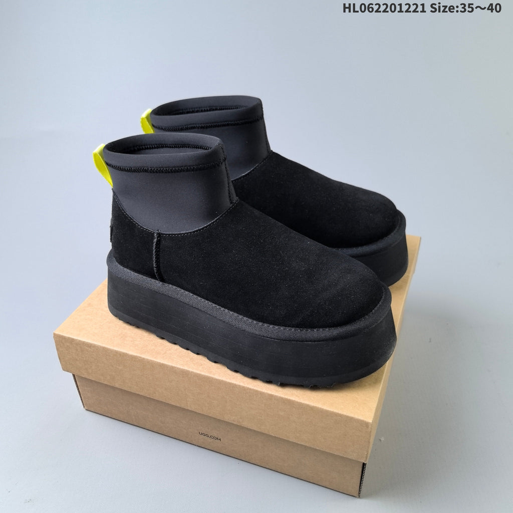 UGG Classic Mini Suede Platform Boots