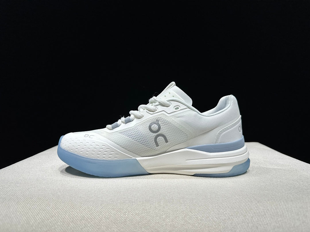 On THE ROGER Advantage Pro Court Sneakers, Ice Blue