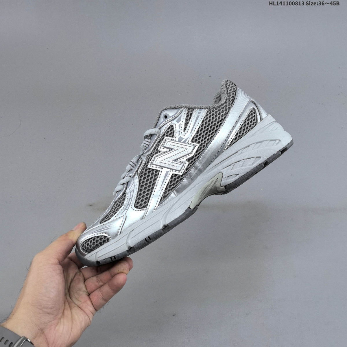 New Balance 740 Sneakers in Grey and Silver CR740MG