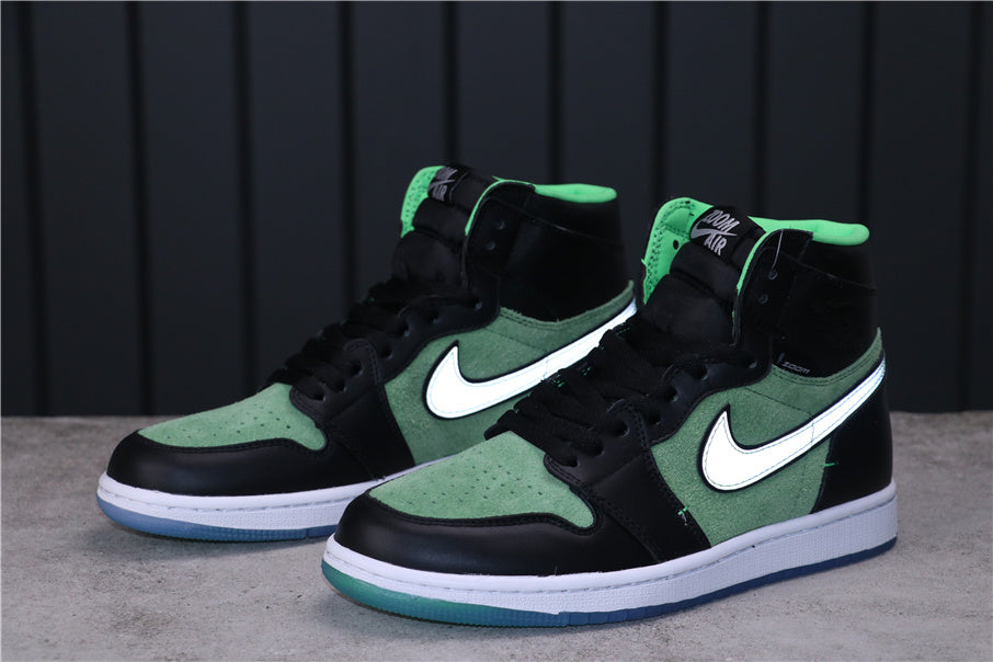 Air Jordan 1 High Zoom Rage Green Sneakers CK6637-002