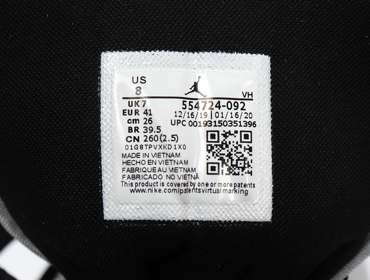 Jordan 1 High Dior-Inspired Sneakers Grey White Black