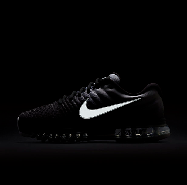 Nike Air Max 2017 Black and White Sneakers 849559-010
