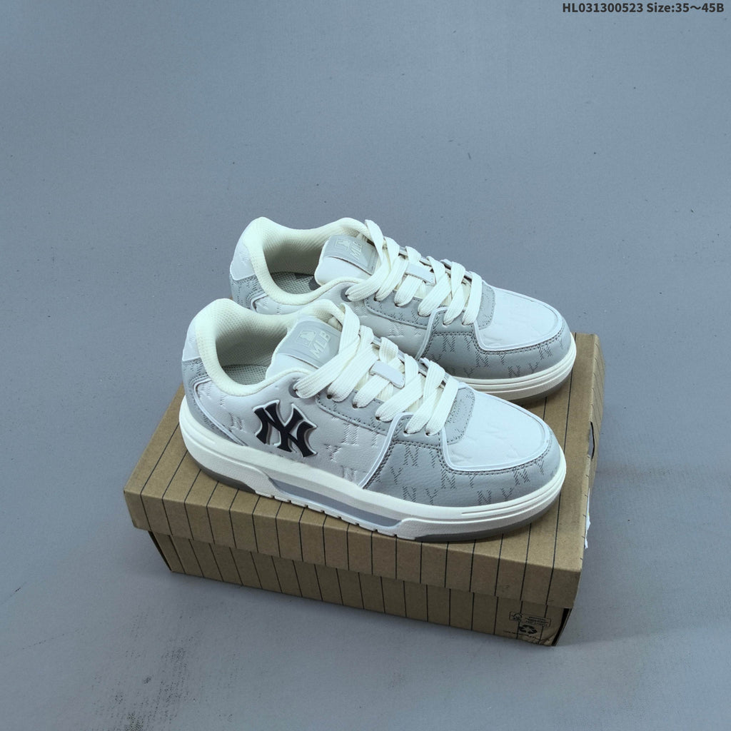 MLB Chunky Liner Embo Monogram Low-Top Sneakers