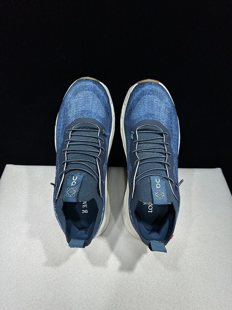 On x LOEWE Cloudtilt Sneakers in Denim Blue