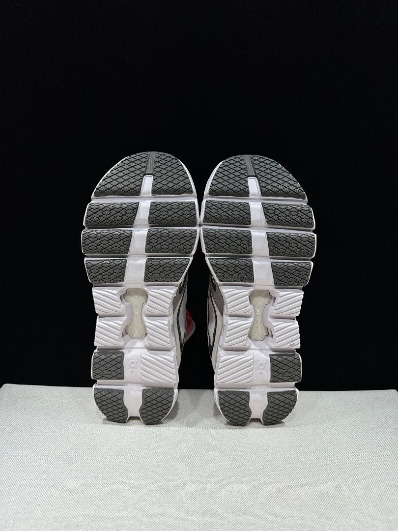 On Cloud X FKA Twigs Sneakers, Gray and Red