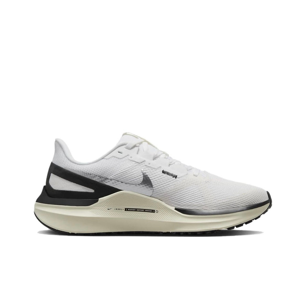 Nike Structure 25 Road Running Shoes White Black DJ7884-104