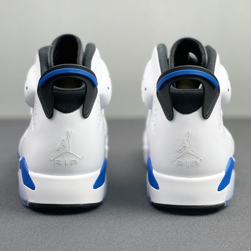 Jordan Air Jordan 6 Retro Sport Blue High-Top Sneakers