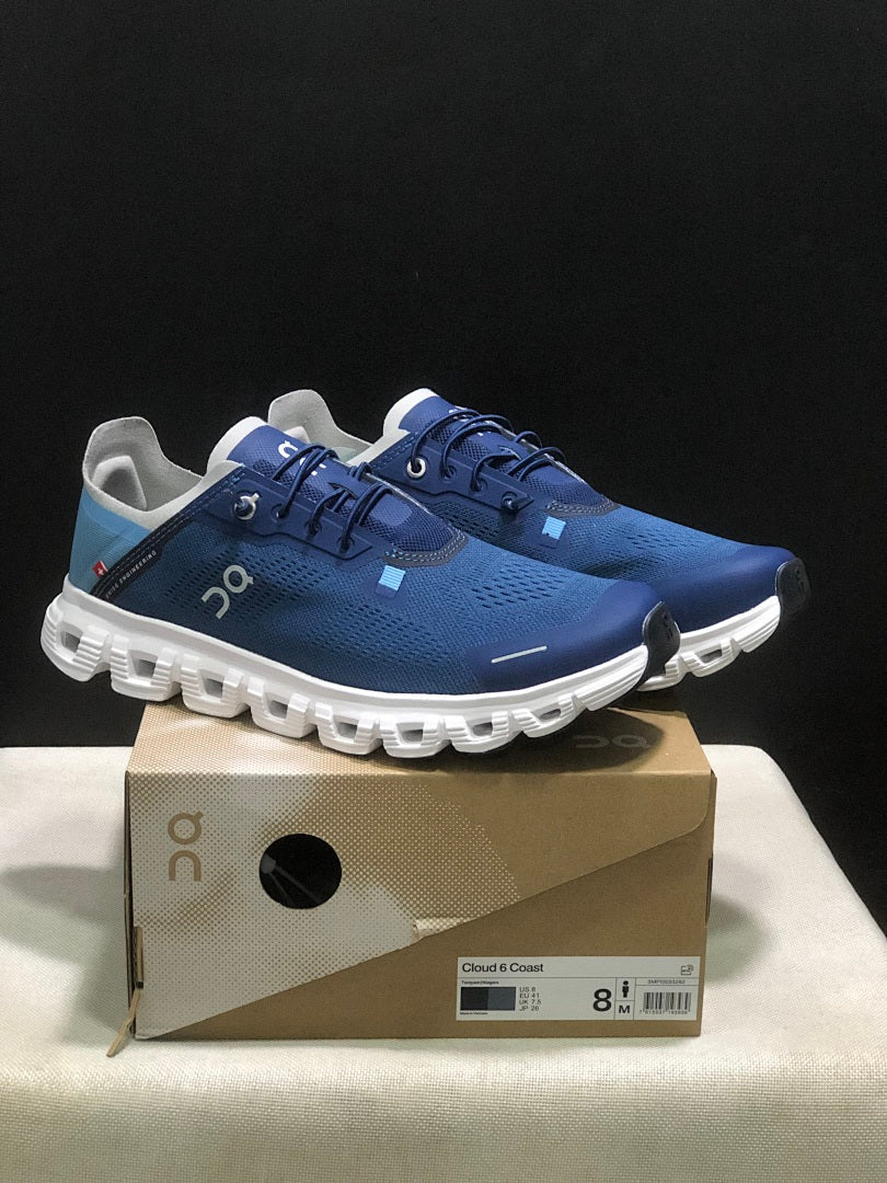 On Cloud 6 Coast Blue Sneakers