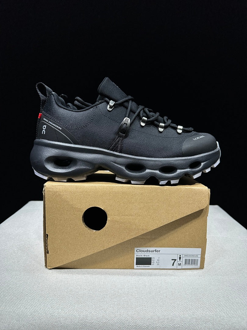 On x LOEWE Cloudsurfer Black Sneakers