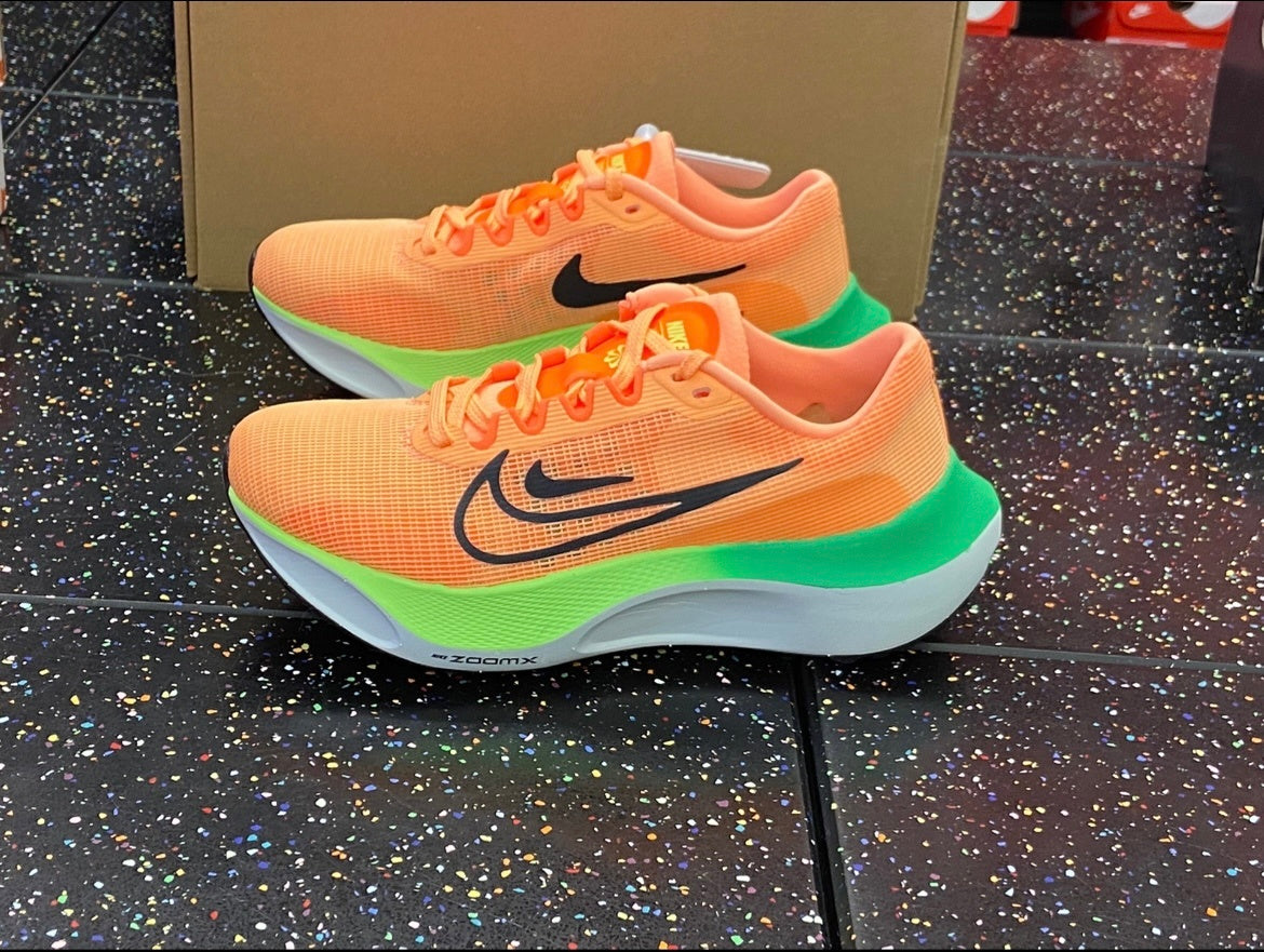 Nike Zoom Fly 5 Running Shoes Orange Green DM8974-800