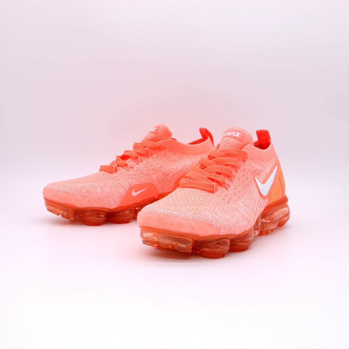 Nike Air VaporMax 2018 Flyknit Sneakers Orange 942843-800