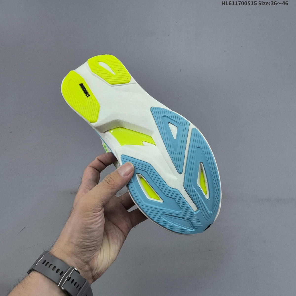 Brooks Hyperion Max 3 Running Shoes, White Blue