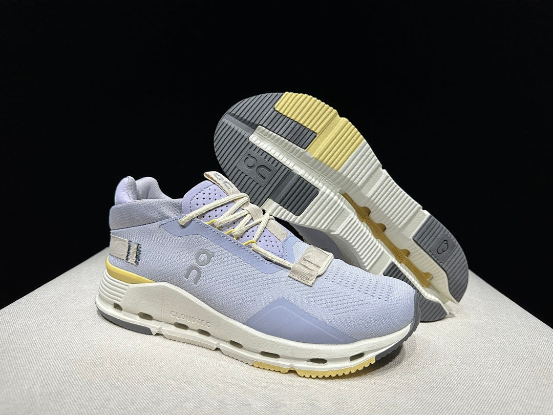On Cloudnova 2 Sneakers in Purple and Blue