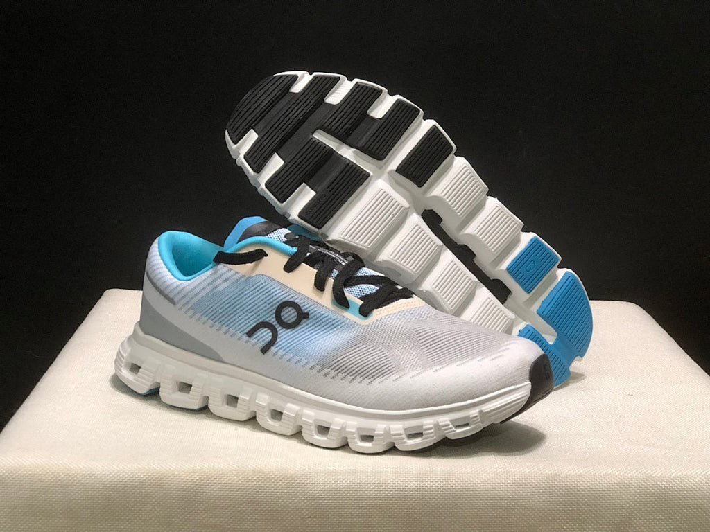 On Cloud 6 Push Sneakers in Blue, Gray and White