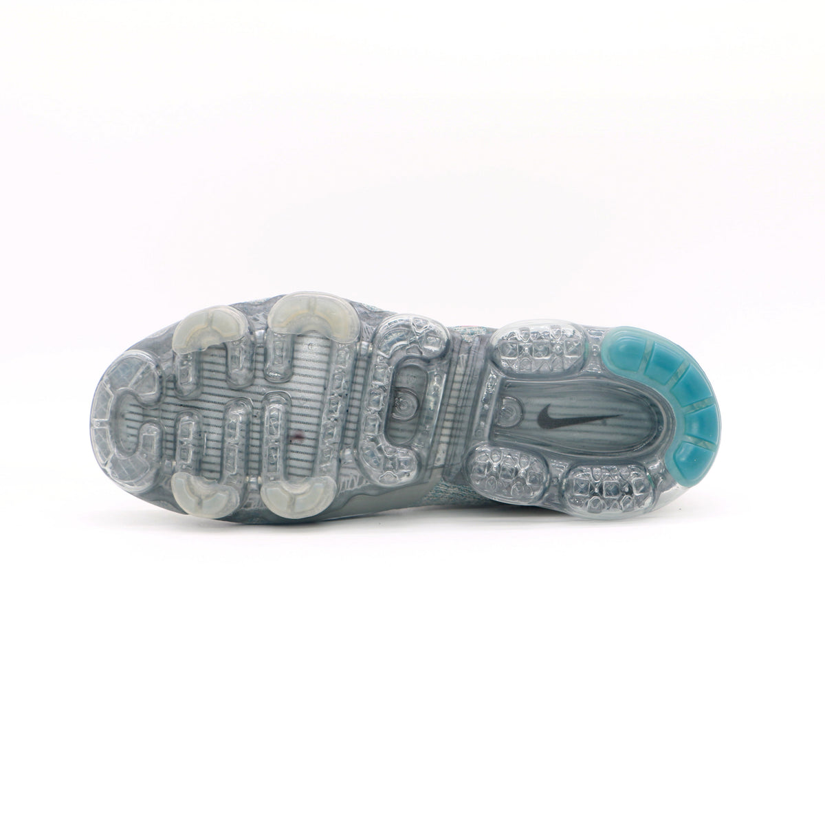 Nike Air VaporMax Flyknit Sneakers Grey Coral