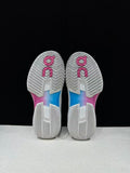 On The Roger Pro Fire Clay Grey Blue Tennis Shoes