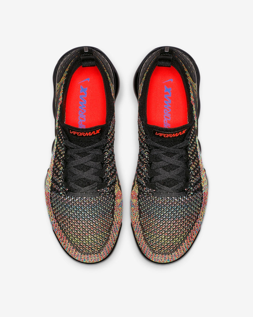 Nike Air VaporMax Flyknit 2 Sneakers Black Multicolor 942842-015