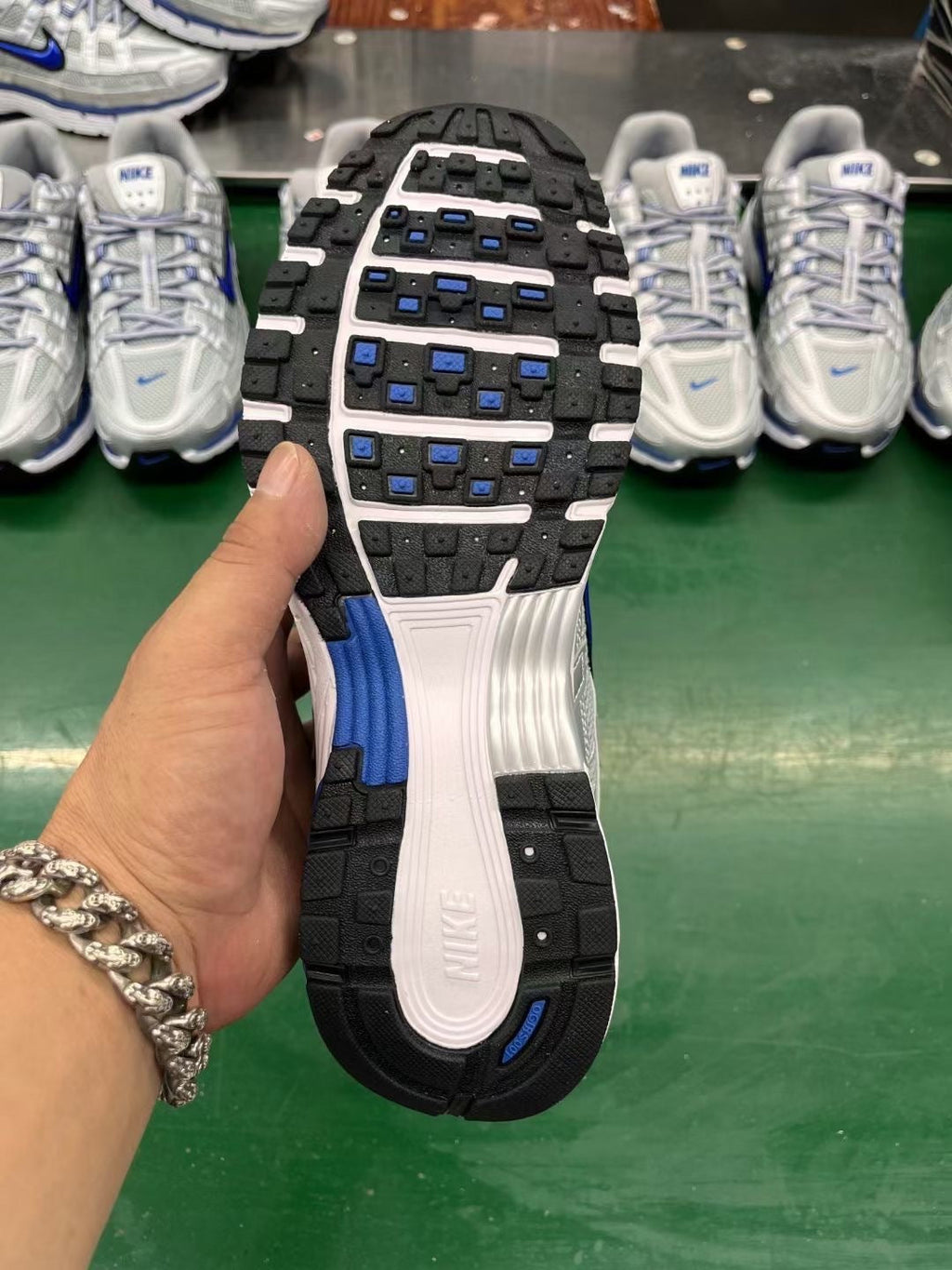 Nike P-6000 Sneakers Silver Blue BV1021-001