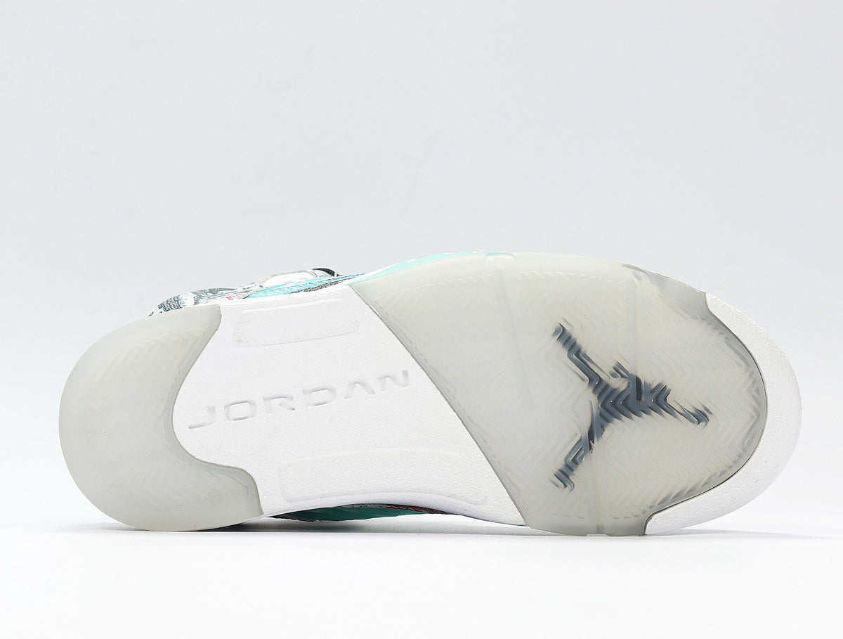 Jordan Air Jordan 34 Graffiti Basketball Shoes White Multicolor AV2405-900