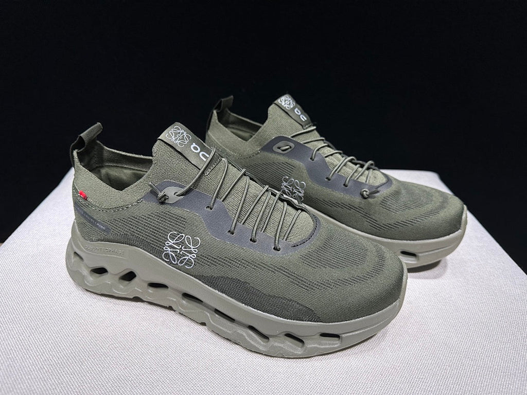 On Cloudtilt Loewe Khaki Green Sneakers