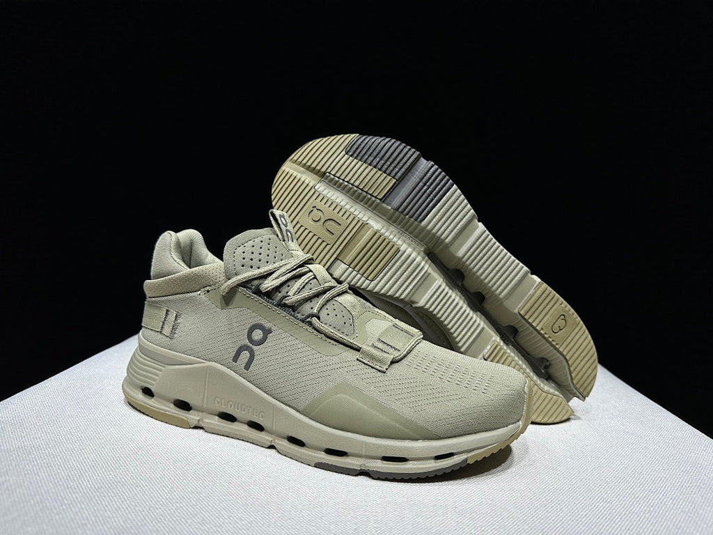 On Cloudnova 2 Sneakers in Olive Green