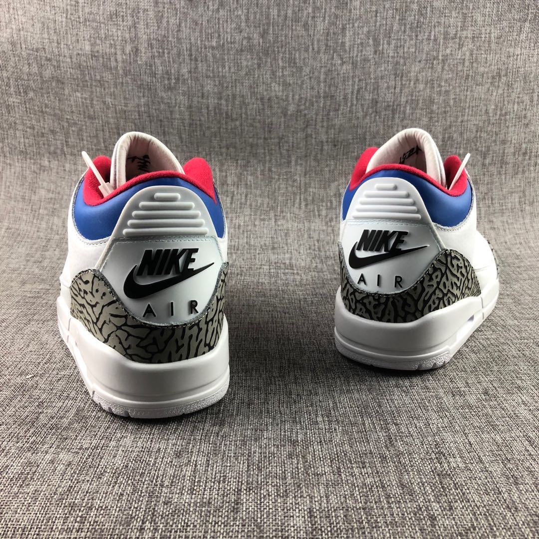 Jordan Air Jordan 3 Seoul White Blue Red AV8370-100