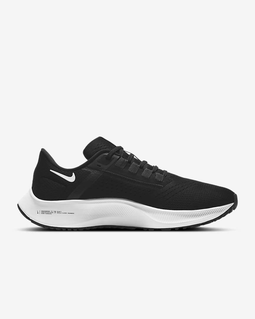 Nike Air Zoom Pegasus 38 Black and White Running Shoes CW7356-002