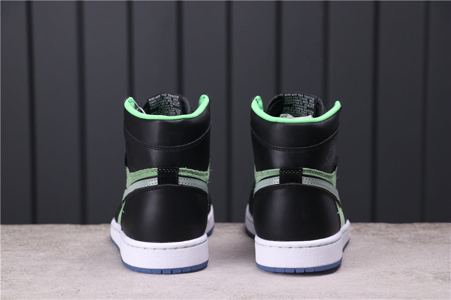 Air Jordan 1 High Zoom Rage Green Sneakers CK6637-002