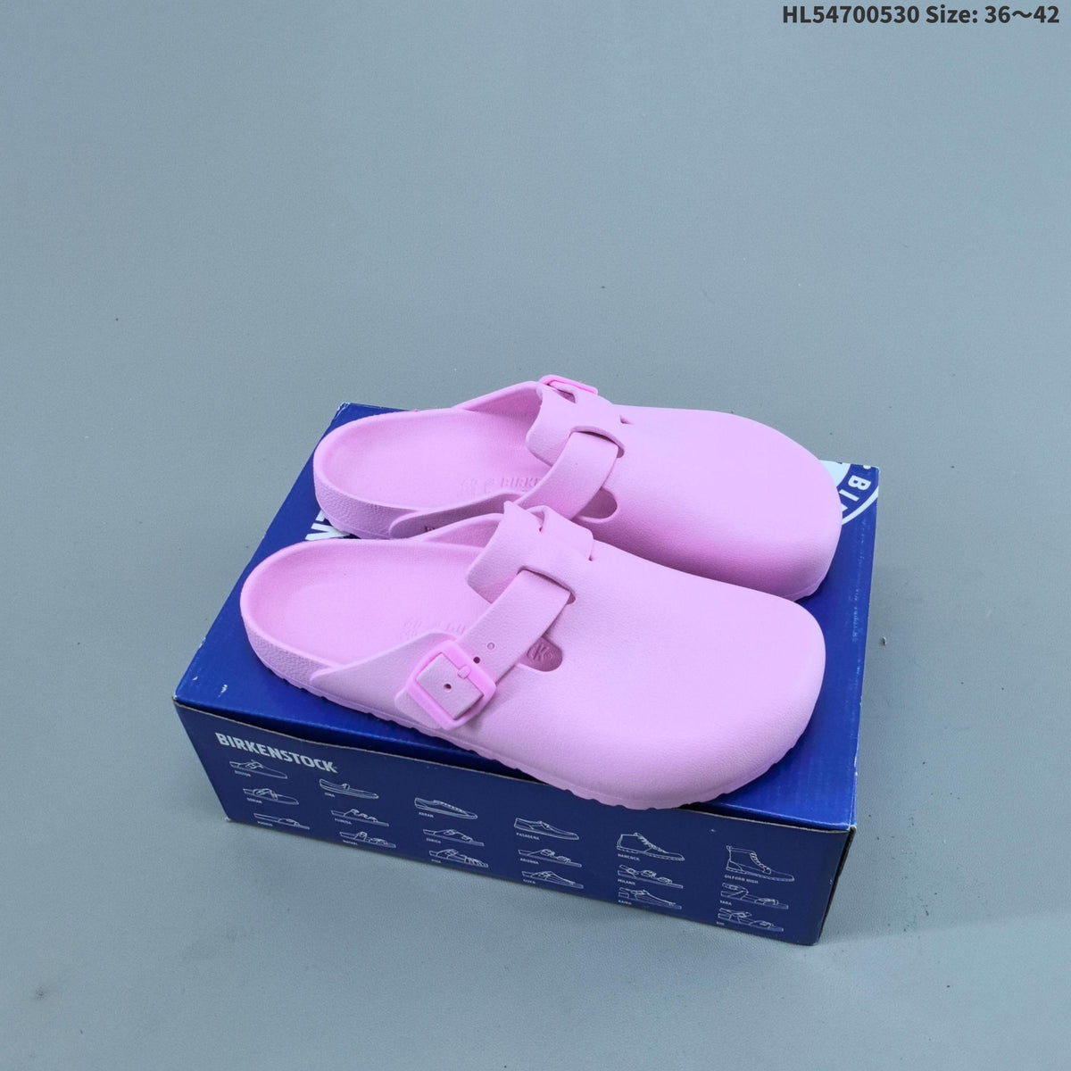 Birkenstock Boston Clog-Style Sandal with Adjustable Strap