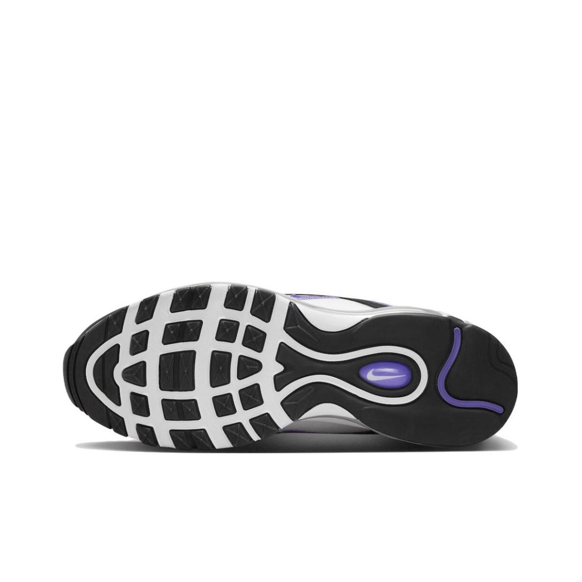 Nike Air Max 97 Sneakers Black White Purple 921826-109