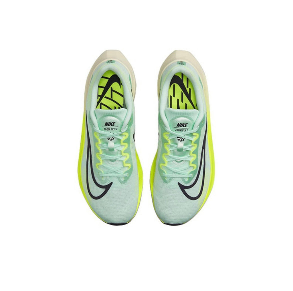 Nike Zoom Fly 5 Running Shoes, Mint Green and Volt, DM8968-300