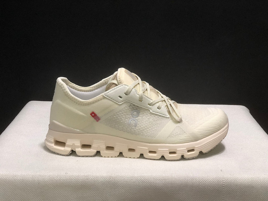 On Cloud X 4 AD Sneakers in Ghost and Dew