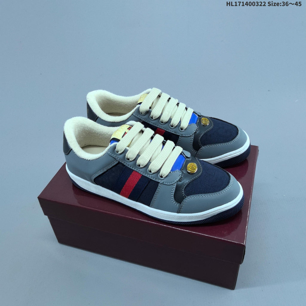 Gucci Screener Low-Top Sneakers HL171400322