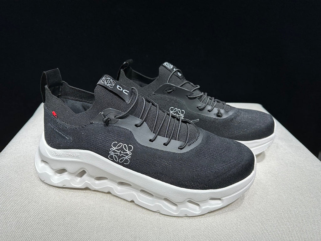 On x LOEWE Cloudtilt Sneakers Black White
