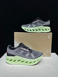 On Cloud eclipse Running Shoes in Gray and Lime