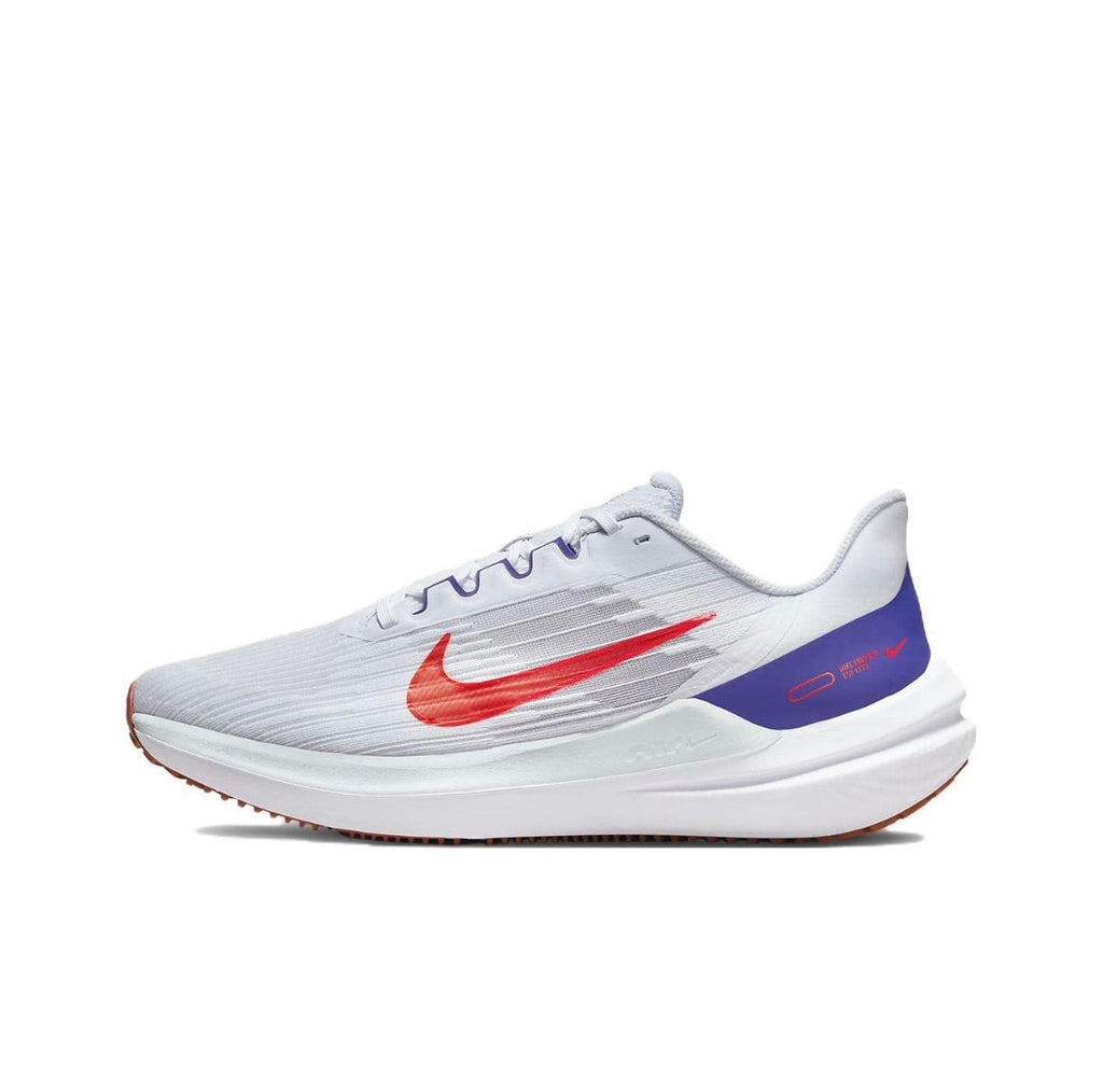 Nike Air Winflo 9 Running Shoes White Red Blue DD6203-006