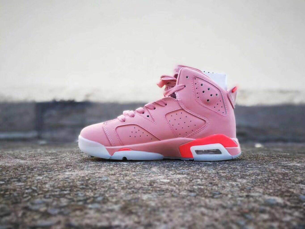 Jordan Air Jordan 6 Pink High-Top Sneakers