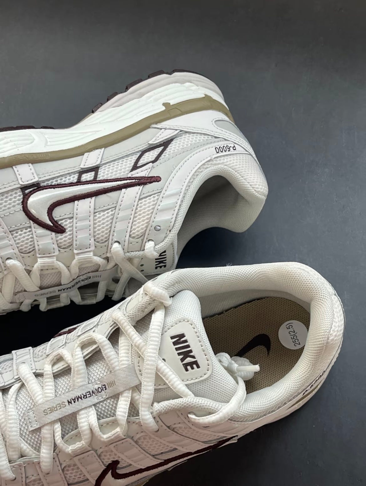 Nike P-6000 Sneakers in Off-White and Coffee HF0728-201