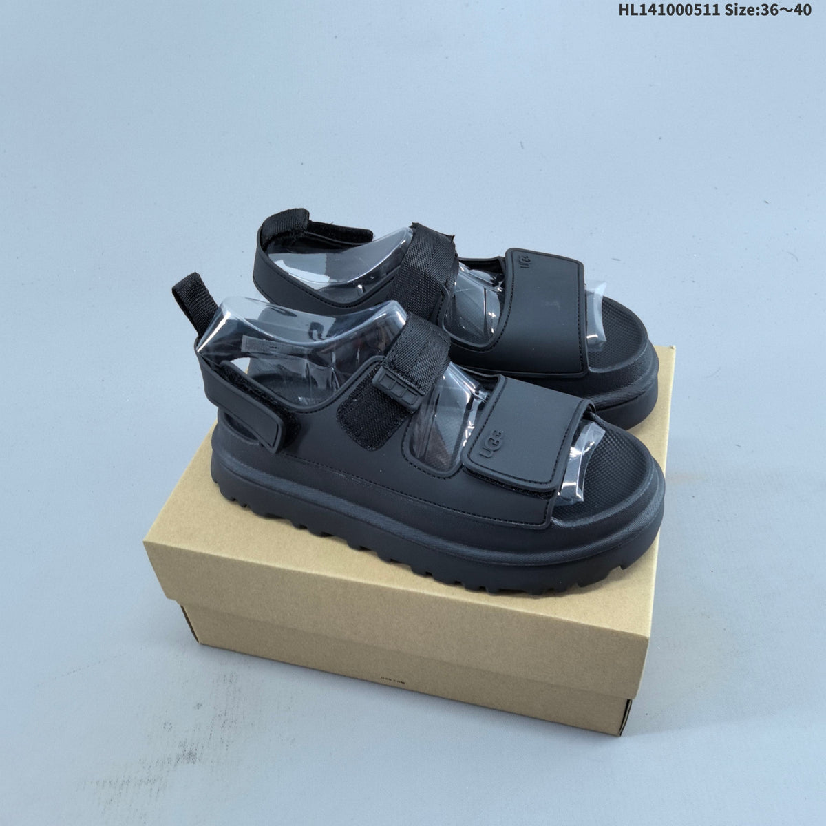UGG Goldenglow Platform Sandals with Adjustable Straps