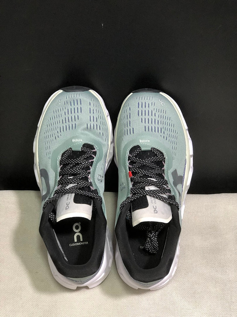 On Cloudmonster 2 Running Shoes, Mineral Aloe