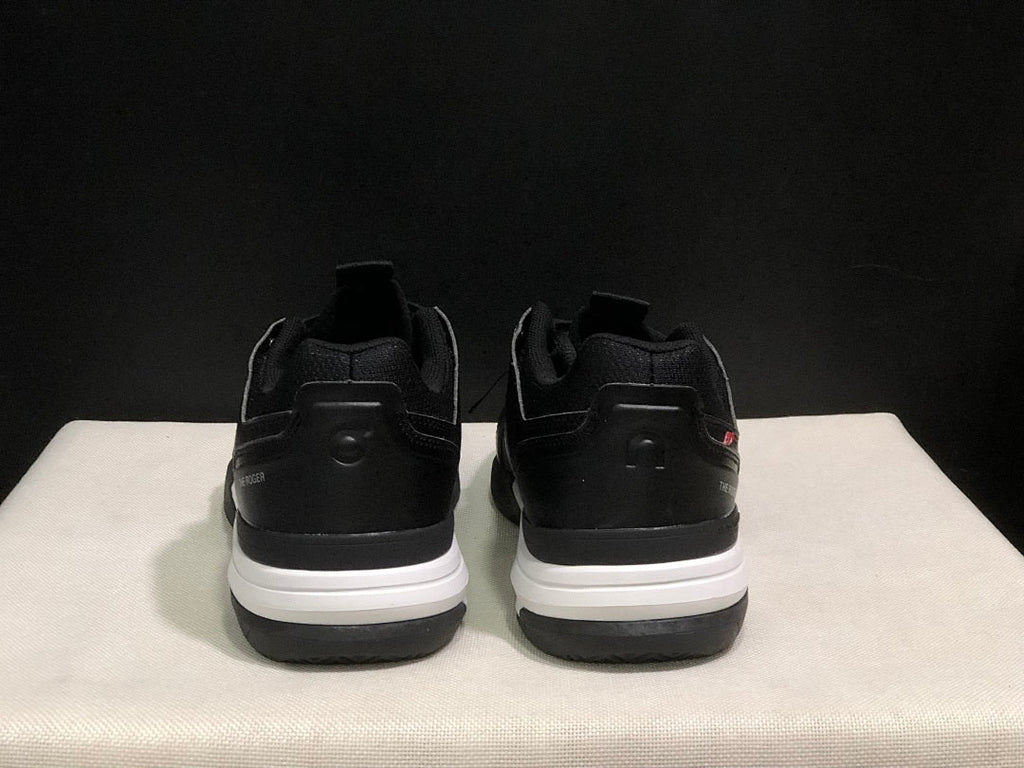 On The Roger Clubhouse Pro Black and White Sneakers