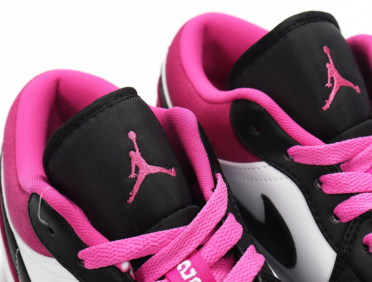 Air Jordan 1 Low Raspberry Pink Black White CK3022-005